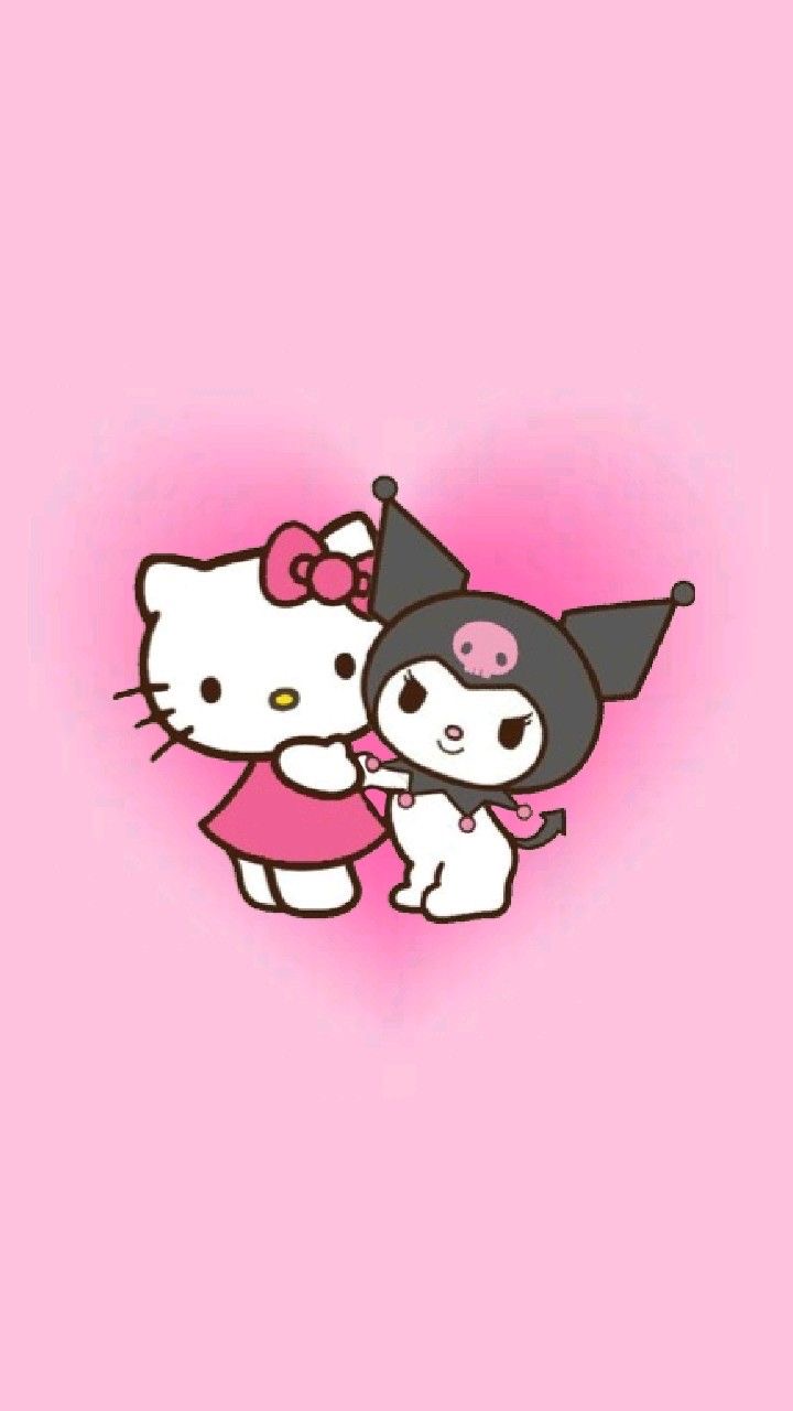 hello kitty and kuromi